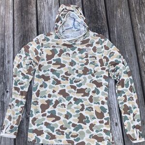 Free Fly Camo Bamboo Hoodie Men’s size S